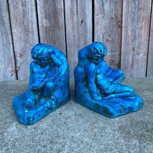 Vintage 1970s Jaru Blue Book ends Reading Boys Set